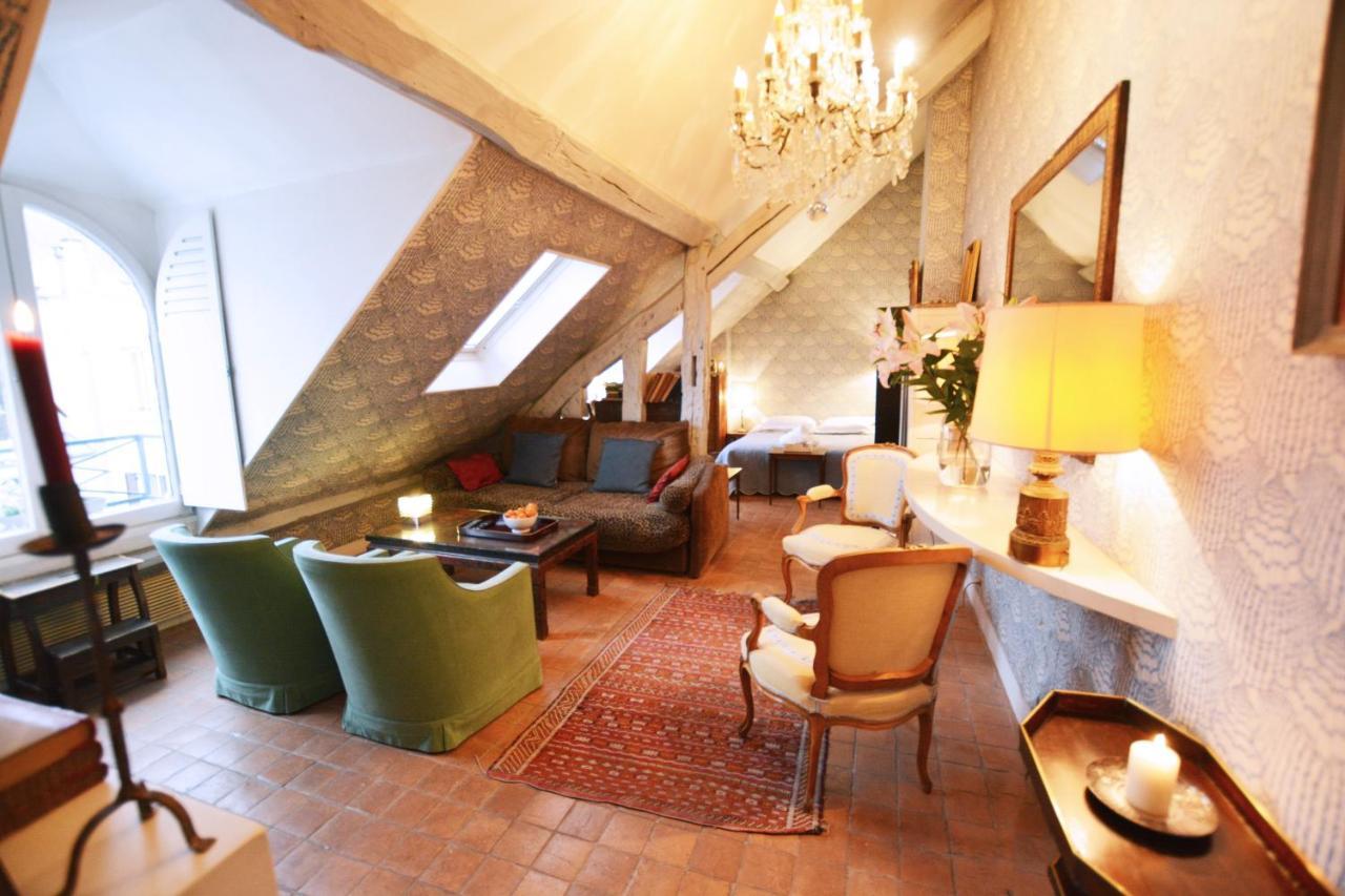 Charming Studio Near Louvre Paris Eksteriør billede