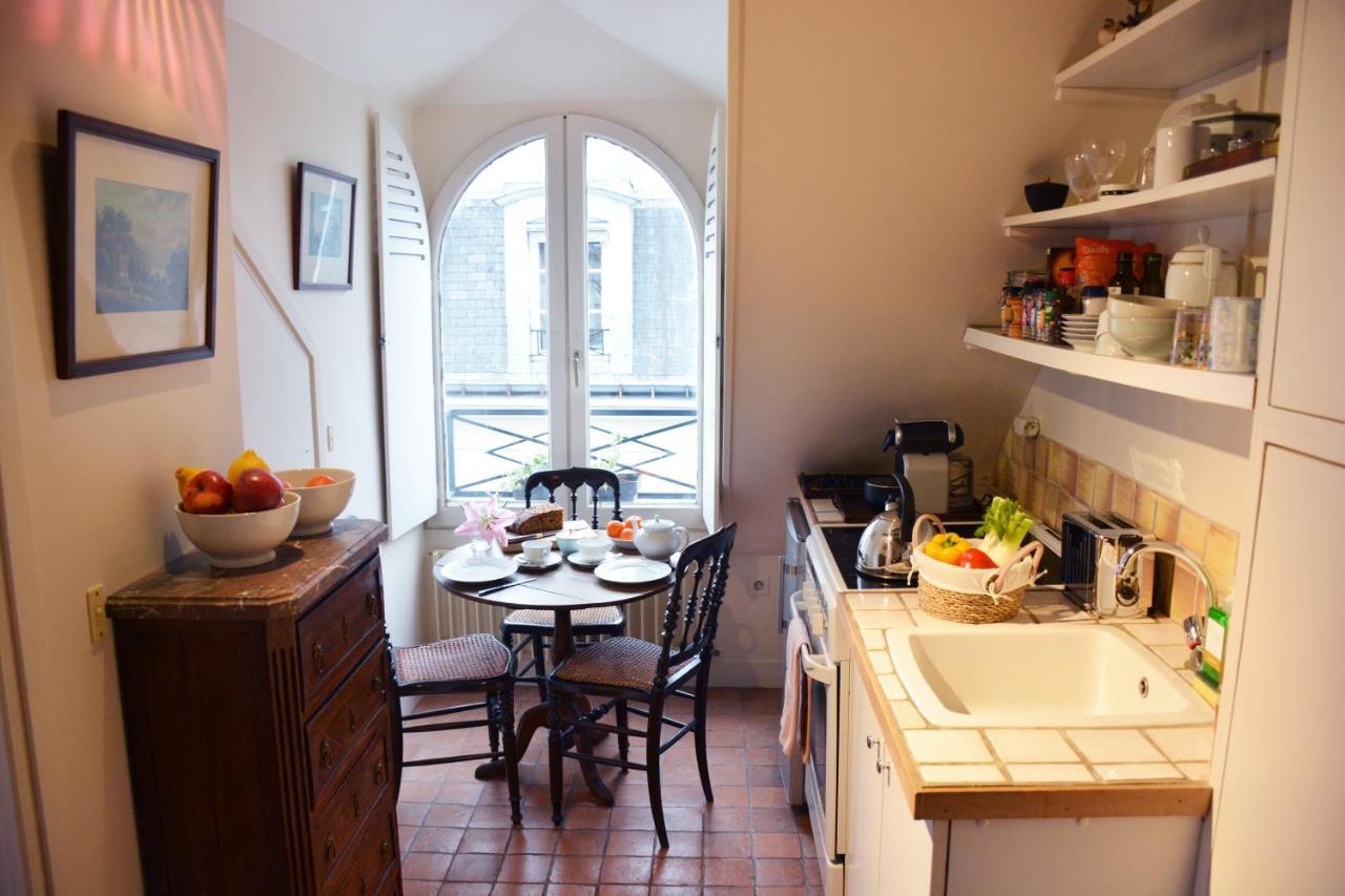 Charming Studio Near Louvre Paris Eksteriør billede